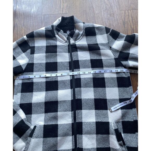 Cozy Checkered Fleece Lined Jacket - Picture 4 of 6